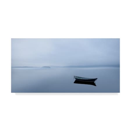 James Mcloughlin 'Scene On The Water Ii' Canvas Art,24x47